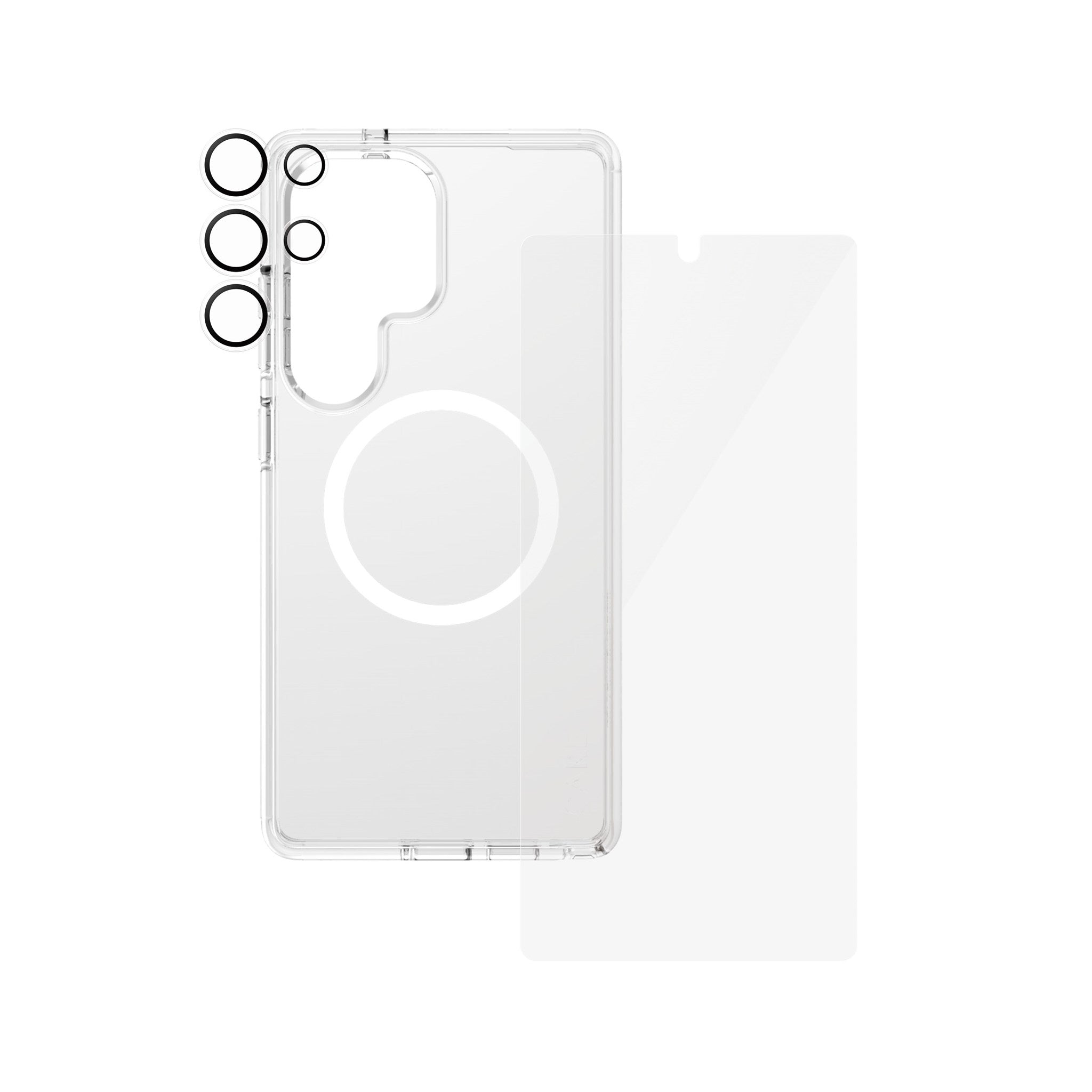 CARE by PanzerGlass® Flagship 3-in-1 Bundle Samsung Galaxy S25 Ultra